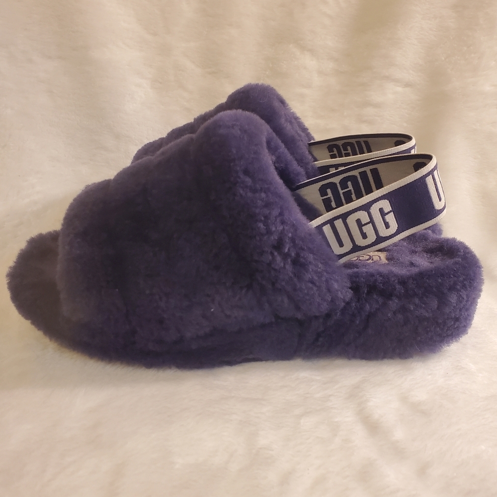 Ugg Fluff Yeah Slides Slippers Sandals Womens 7